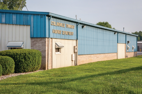 Picture Of The Collinsville Township highway department building