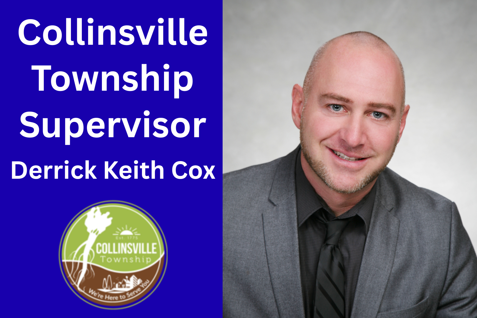 Picture of the Collinsville Township Supervisor Derrick Cox
