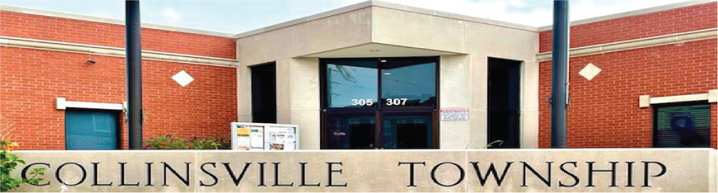 Collinsville Township Banner which features the Collinsville Township Office